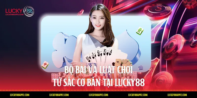 Bộ bài và luật chơi tứ sắc cơ bản tại Lucky88