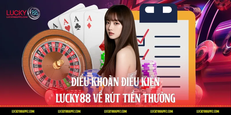 Điều khoản điều kiện Lucky88 về rút tiền thưởng
