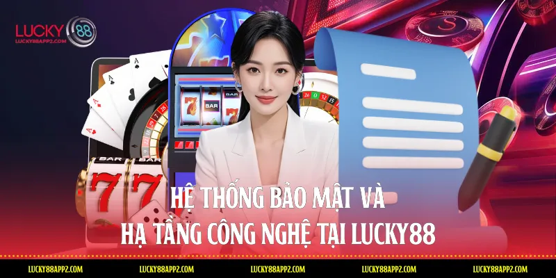 Hệ thống bảo mật và hạ tầng công nghệ tại Lucky88