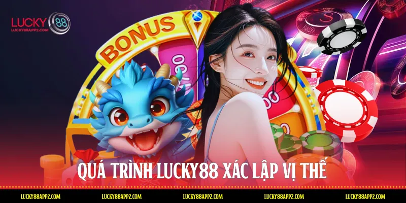 Quá trình Lucky88 xác lập vị thế