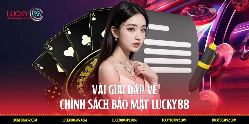 Vài giải đáp về chính sách bảo mật Lucky88